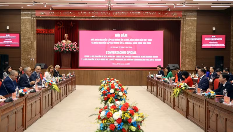 Panorama de la reunión (Foto: VNA)