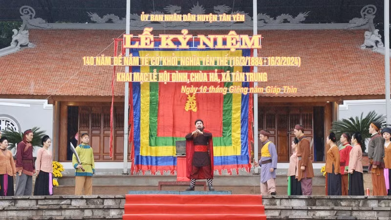 Conmemorarán en Vietnam 140 aniversario de levantamiento de Yen The 
