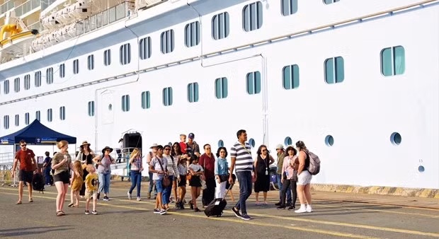 Crucero Spectrum of the Seas llega a Vietnam (Foto:VNA)