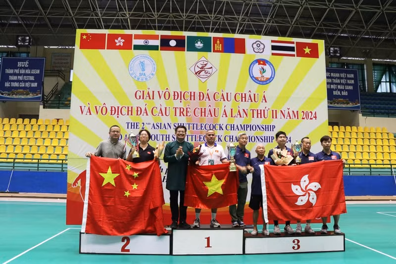 Vietnam, campeón de Torneo Asiático y Juvenil de Volante Patada. (Foto:VNA)