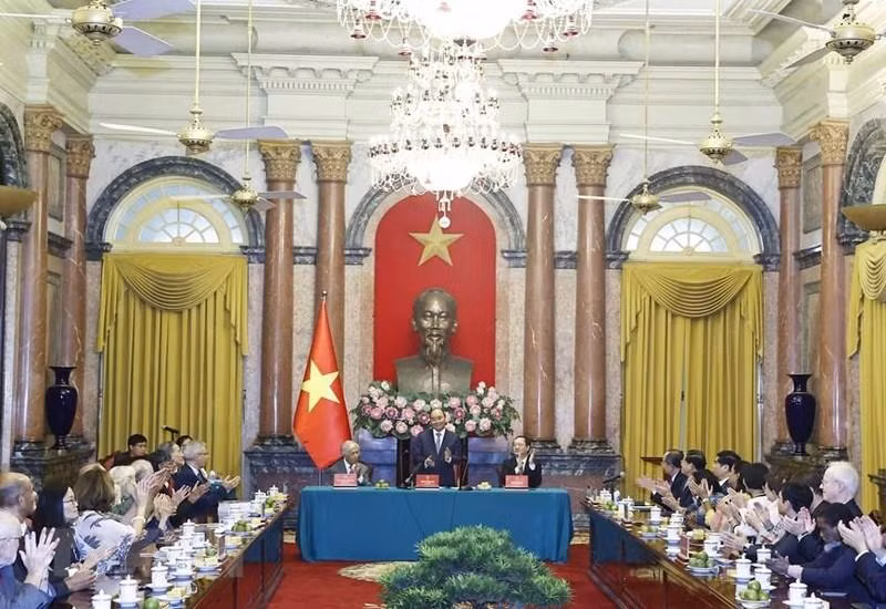 Durante el encuentro.