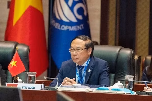 El viceministro de Recursos Naturales y Medio Ambiente de Vietnam Le Cong Thanh. (Fotografía: VNA)
