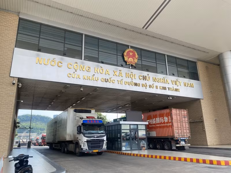 El paso fronterizo internacional número II de Kim Thanh. (Fotografía: Nhan Dan)
