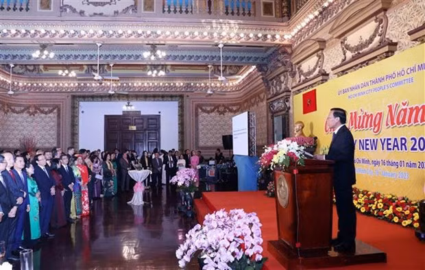 Panorama de la reunión. (Fotografía: VNA)