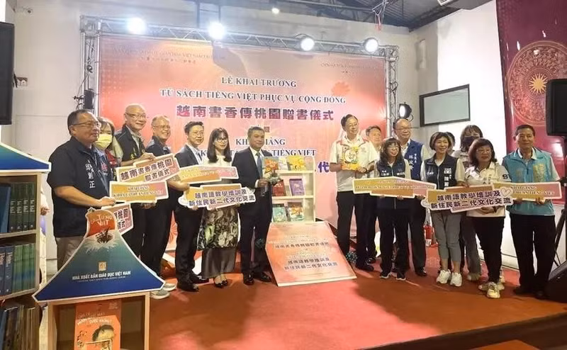 Promueven enseñanza del idioma vietnamita en Taiwán (China). (Fotografía: VOV)