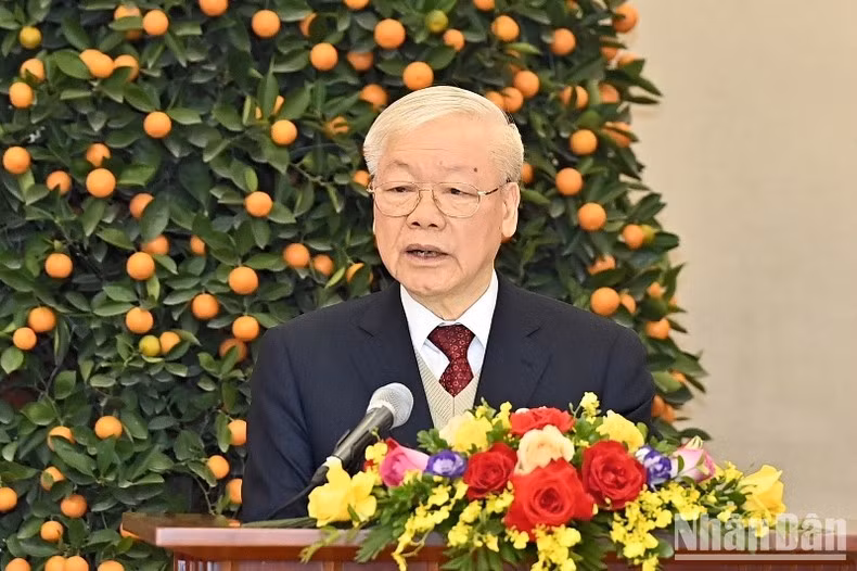 El secretario general del Partido Comunista de Vietnam, Nguyen Phu Trong. (Fotografía: Nhan Dan)