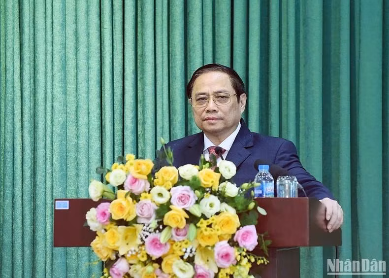 El primer ministro de Vietnam, Pham Minh Chinh. (Fotografía: Nhan Dan)