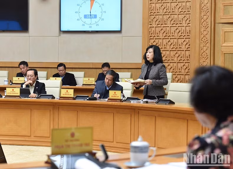 La ministra de Salud Pública, Dao Hong Lan.