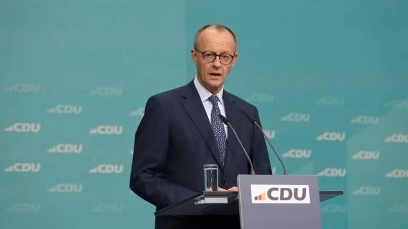 El canciller electo de Alemania, Friedrich Merz. (Fotografía: THX/VNA)