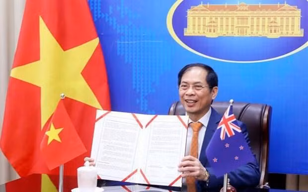 El canciller de Vietnam, Bui Thanh Son. (Fotografía: VNA)