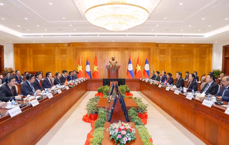 Panorama de la reunión. (Fotografía: VNA)