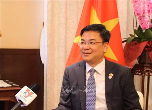 El embajador vietnamita en Japón, Pham Quang Hieu. (Fotografía: VNA)