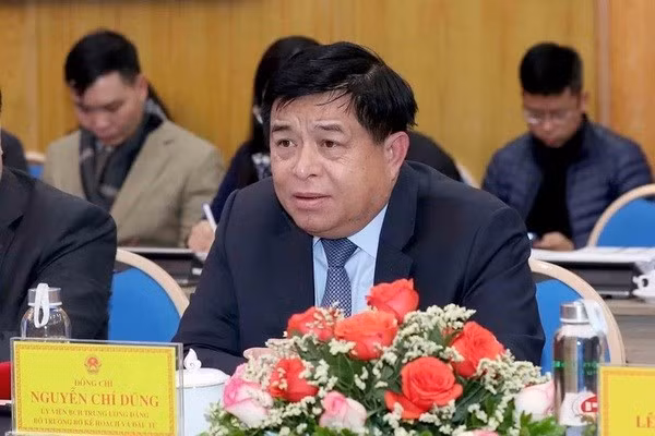El ministro de Planificación e Inversión de Vietnam, Nguyen Chi Dung, en el evento. (Fotografía: VNA)