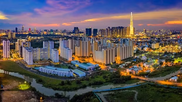 El distrito 2 será el nuevo centro financiero y comercial de Ciudad Ho Chi Minh. (Fotografía: VNA)