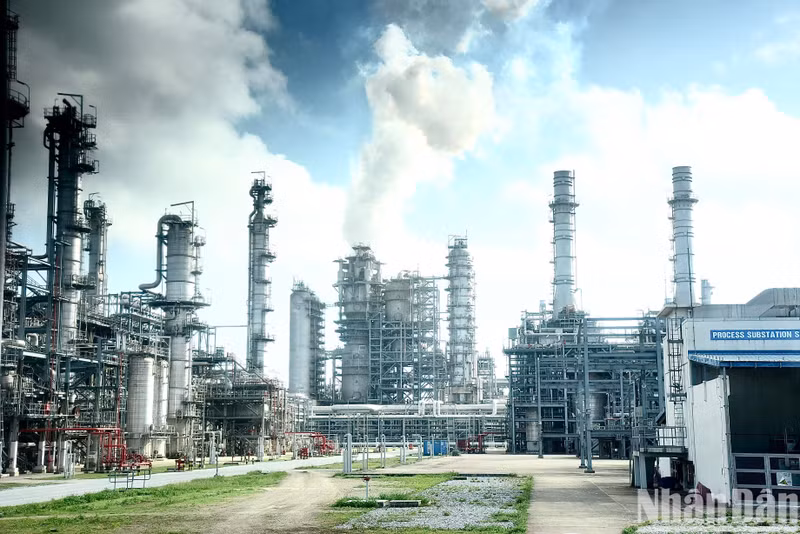 Vista panorámica del Complejo de Refinería y Petroquímica de Nghi Son.