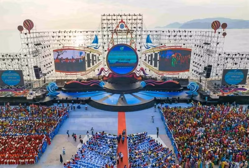 Una vista del Festival del Mar de Nha Trang-Khanh Hoa 2023. (Fotografía: Internet)