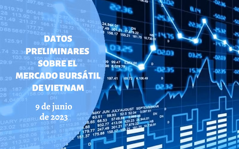 Infografía: Mercado bursátil de Vietnam - 9 de junio de 2023