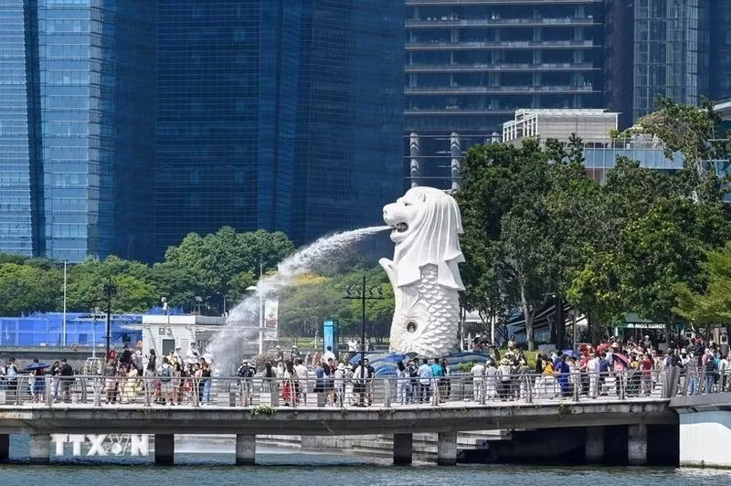 Marina Bay, en Singapur. (Fotografía: VNA)