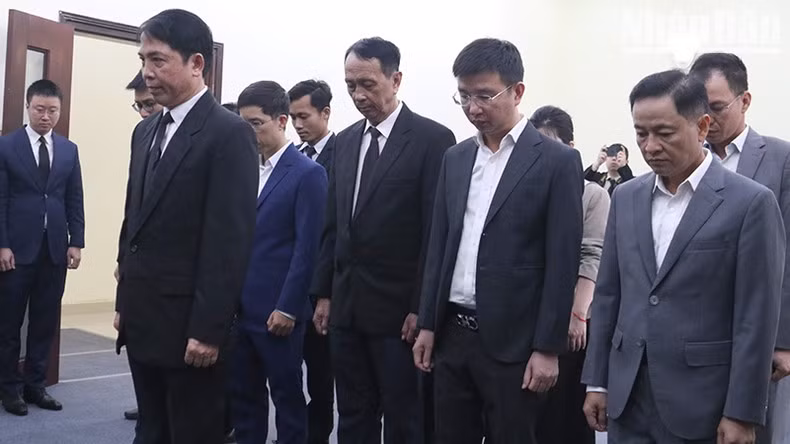Delegados de la Asociación de Empresas Vietnam-Camboya.