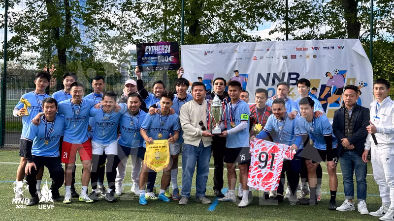 AEV Lyon, el campeón de NNB 2024. (Fotografía: Nhan Dan)
