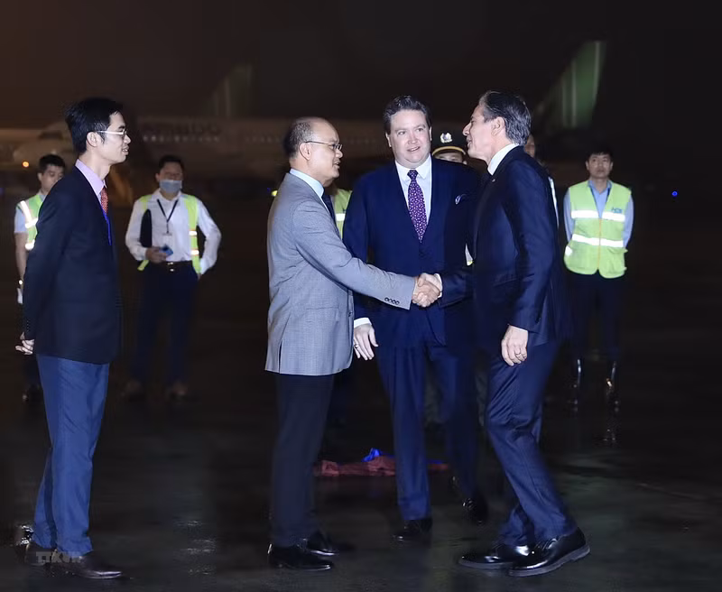 El secretario de Estado de Estados Unidos se encuentra de visita en Vietnam del 14 al 16 de este mes.