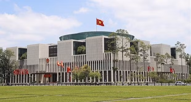 La Asamblea Nacional de la XV Legislatura celebra su sexta sesión extraordinaria el 21 de marzo en Hanói. (Fotografía: VNA)