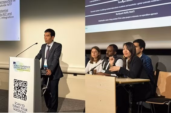 Vietnam comparte valiosas investigaciones y experiencias científicas en la Conferencia Mundial de la Unión sobre Salud Pulmonar 2023. (Fotografía: suckhoedoisong.vn)