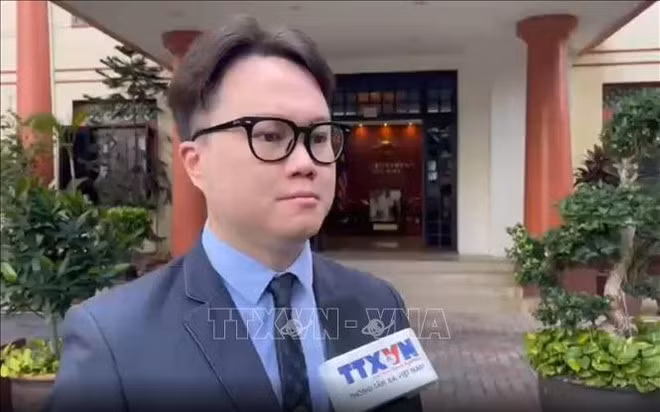 El investigador Enzo Sim Hong Jun, del Instituto de Investigación de Penang. (Foto: VNA)