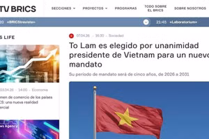 Artículo publicado en el canal TV BRICS (Foto: VNA)