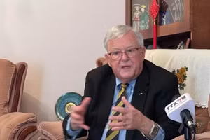 El profesor Carl Thayer de la Academia de Defensa de Australia, Universidad de Nueva Gales del Sur. (Foto: VNA)