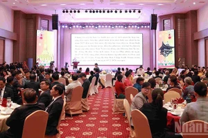 En el evento. (Foto: Nhan Dan)