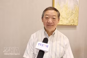 El profesor Zhu Zhenming, de la Academia China (Kunming) de Estudios del Sur y Sudeste Asiático. (Foto: VNA)