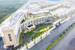 El hospital Vinmec Ocean Park 2. (Foto: laodong.vn)