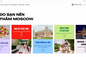 La plataforma, disponible en Discover Moscow, reúne información turística práctica, propuestas de itinerarios según la temporada y recomendaciones útiles para quienes planean visitar la capital rusa. (Captura de pantalla)