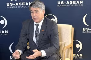 El presidente y director ejecutivo del USABC, Brian McFeeters (Foto: VNA)