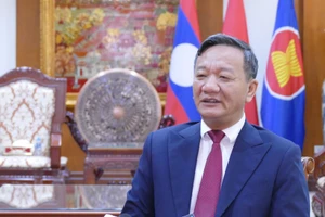 El embajador de Vietnam en Laos, Nguyen Minh Tam. (Foto: VNA)