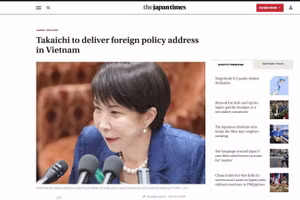 [Vídeo] Medios japoneses depositan grandes expectativas en la visita a Vietnam de la primera ministra 