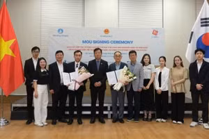 En el evento (Foto: Embajada de Vietnam en Corea del Sur)