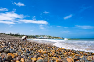 [Foto] Co Thach, una playa de singular valor geológico en Vietnam