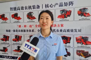 Wei Xiaoli, representante de la Empresa de Maquinaria Shandong Jindafeng Ltd. (Foto: VNA)