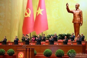 En el XIV Congreso Nacional del Partido Comunista de Vietnam. (Foto: Nhan Dan)