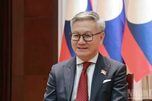 El ministro de Relaciones Exteriores de Laos, Thongsavanh Phomvihane. (Foto: Nhan Dan)