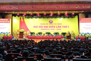 [Vídeo] Clausuran primera Asamblea del Comité del Partido en provincia de Tay Ninh