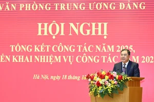 [Foto] Oficina del Comité Central del Partido Comunista de Vietnam hace balance del trabajo de 2025