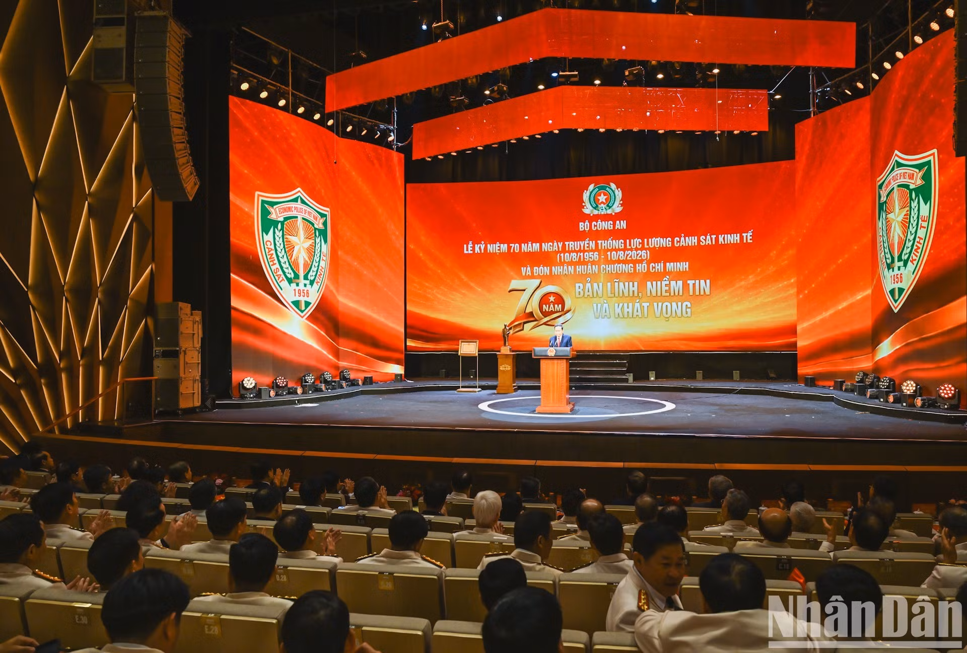 Panorama de la ceremonia. (Foto: DUY LINH)