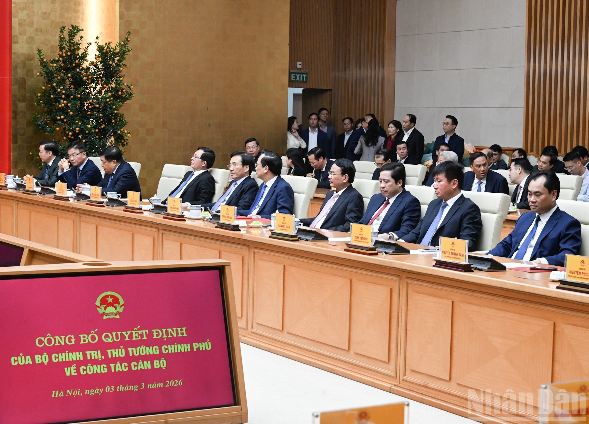 Delegados a la ceremonia.