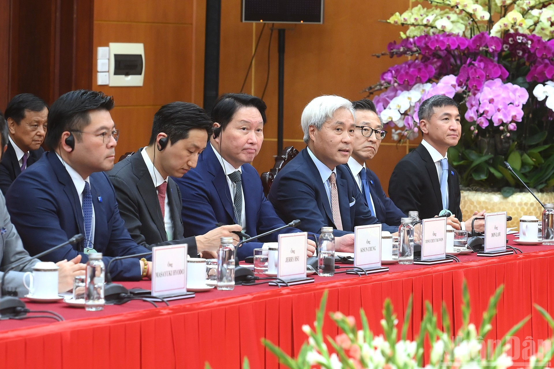 Delegados al encuentro.