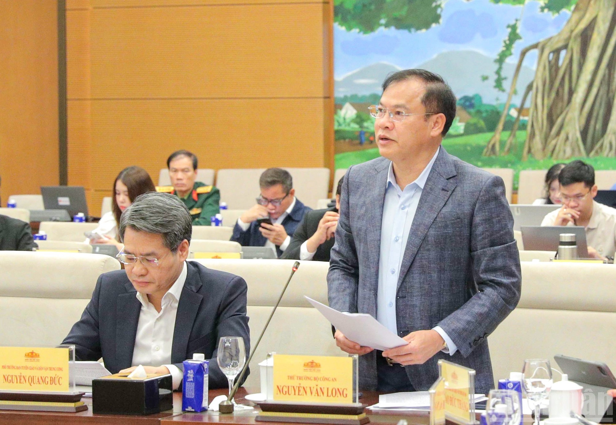 El viceministro de Seguridad Pública Nguyen Van Long. (Foto: Duy Linh)