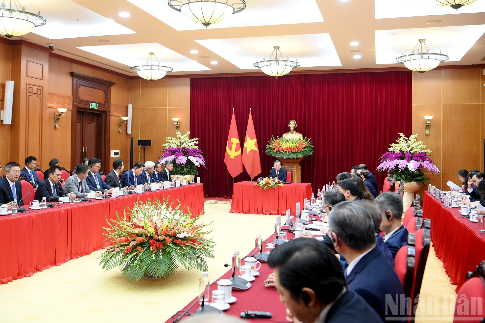 Vista general del encuentro.