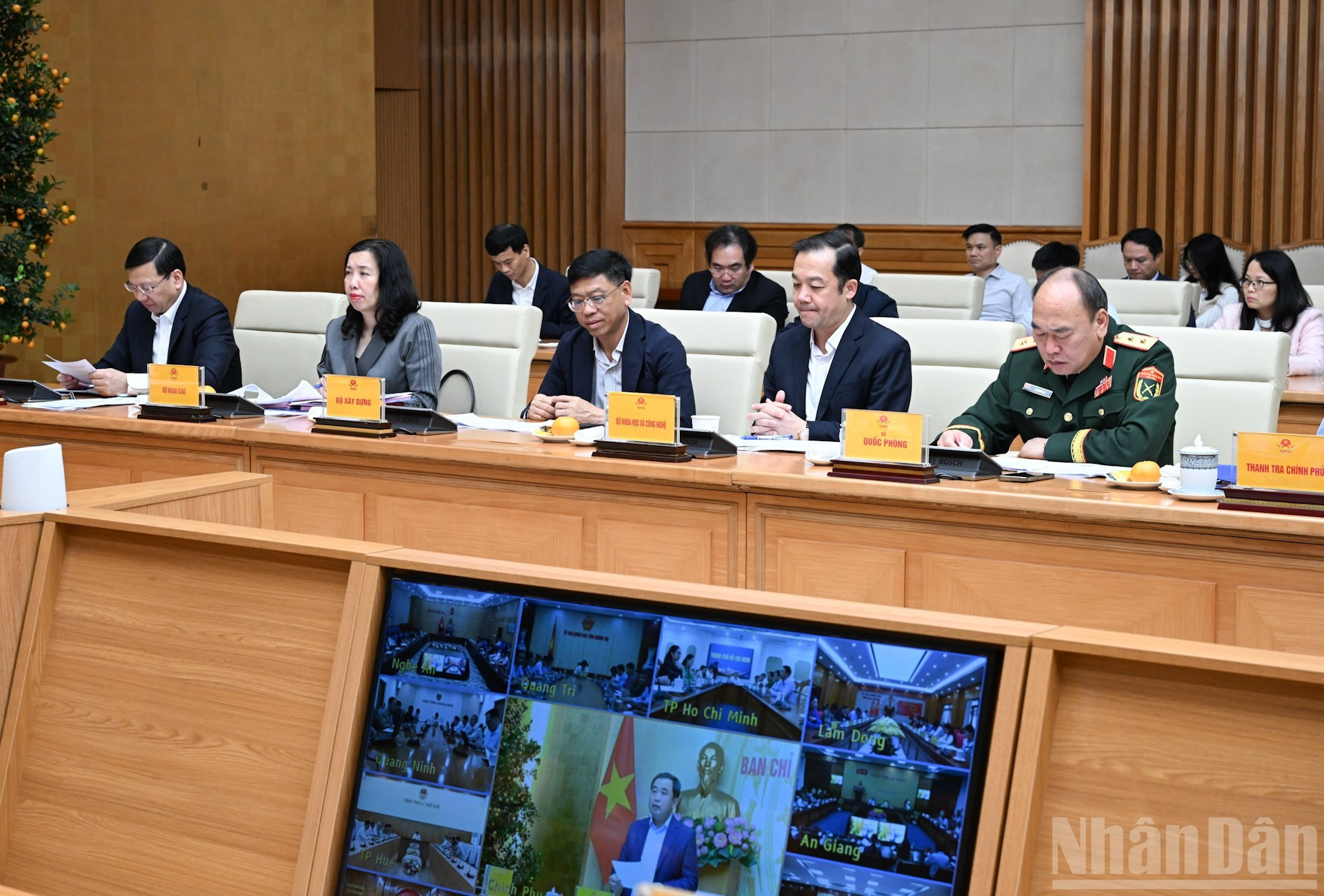 Delegados a la reunión.
